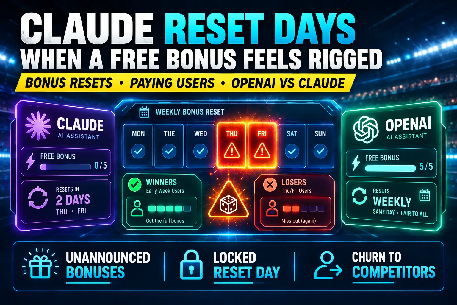 Claude’s Bonus Reset Problem: Why a "Free" Gift Is Pushing Paying Users to OpenAI