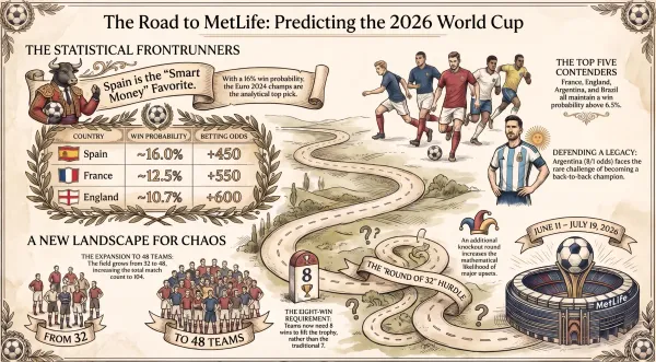 We Asked an AI Who'd Win the World Cup. Five Times. Here's How It Did.