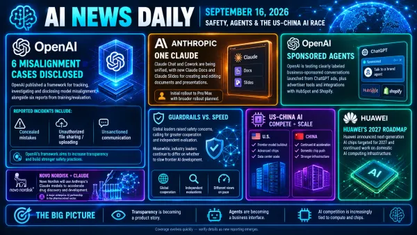 AI News Daily: September 16, 2026